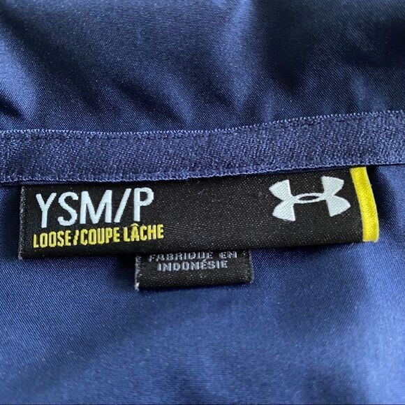 Under Armour Lightweight Full Zip Polyester Windbreaker Jacket Size Small - Picture 11 of 11